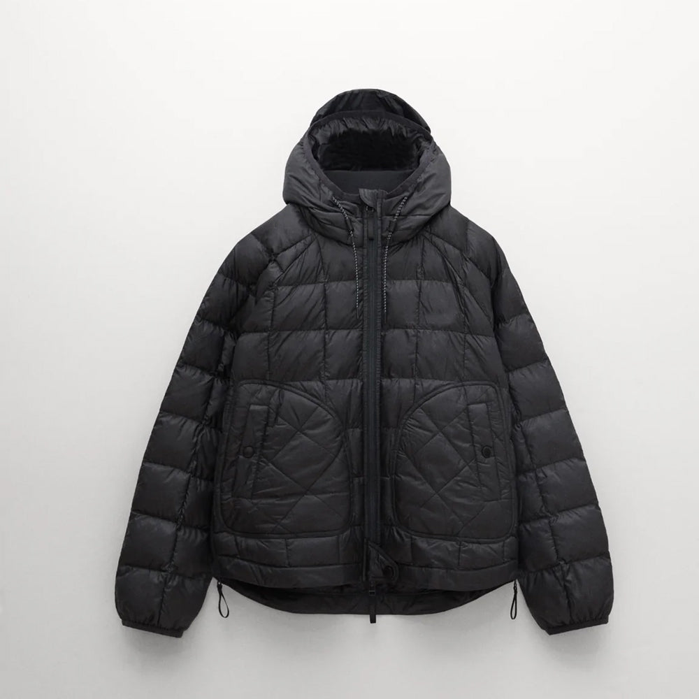 Women’s "Obsidian Shield" Enclosed Parka | Total Coverage Hooded Design | Premium Weather-Proof Winter Coat | Full Grain Apparel