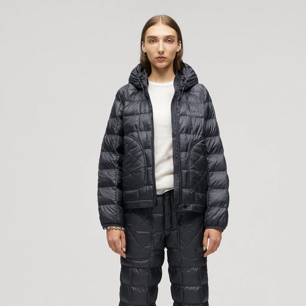 Women’s "Obsidian Shield" Enclosed Parka | Total Coverage Hooded Design | Premium Weather-Proof Winter Coat | Full Grain Apparel