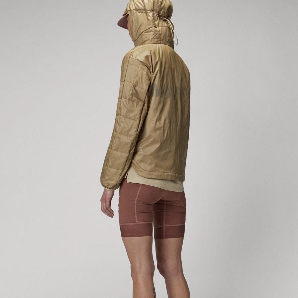 Women’s "Solar Shield" Expedition Parka | Premium Canary Yellow Shell | Insulated Long-Line Winter Coat with Storm Hood | Full Grain Apparel
