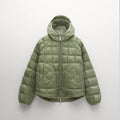 Women’s "Mint Glacier" Down Parka | Premium Light Green Water-Repellent Shell | Insulated Winter Coat with Storm Hood | Full Grain Apparel