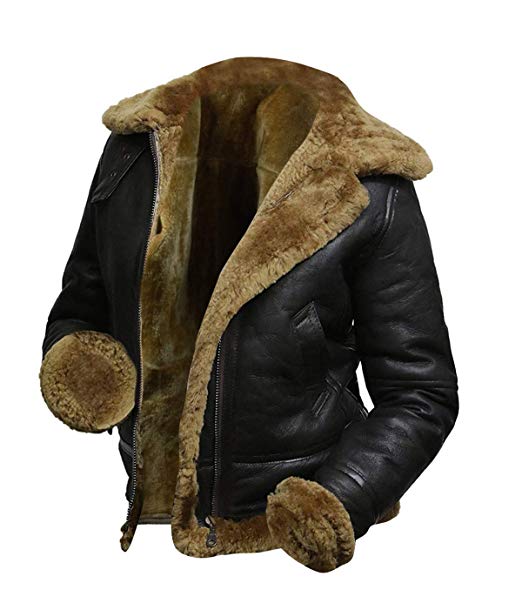 Women’s Fur Aviator Flight Jacket | Rugged Arctic Elegance | Full Grain Apparel