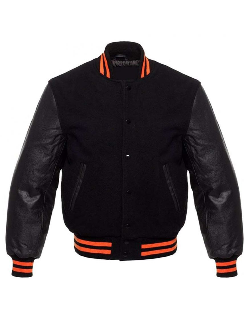 Men’s Baseball Jacket | Rugged Urban Classic | Full Grain Apparel