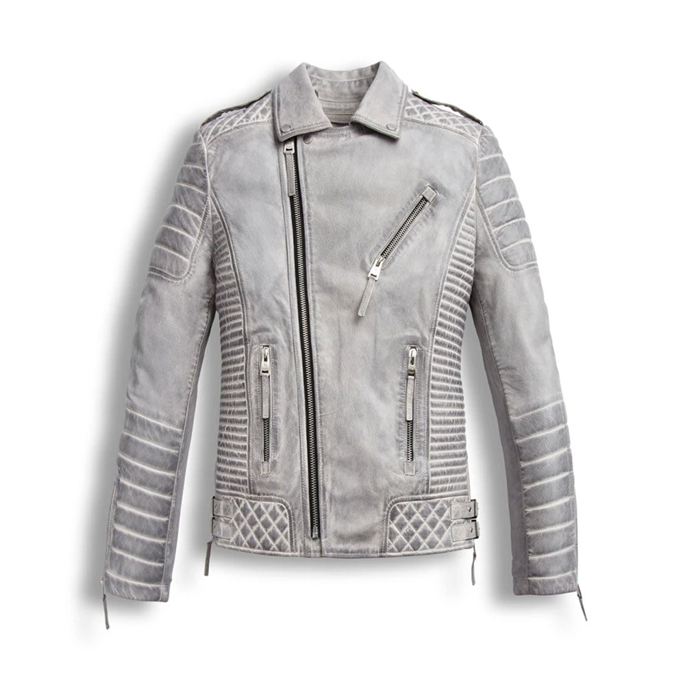 Men’s Waxed Biker Motorcycle Riding Jacket | The Rugged Voyager | Full Grain Apparel