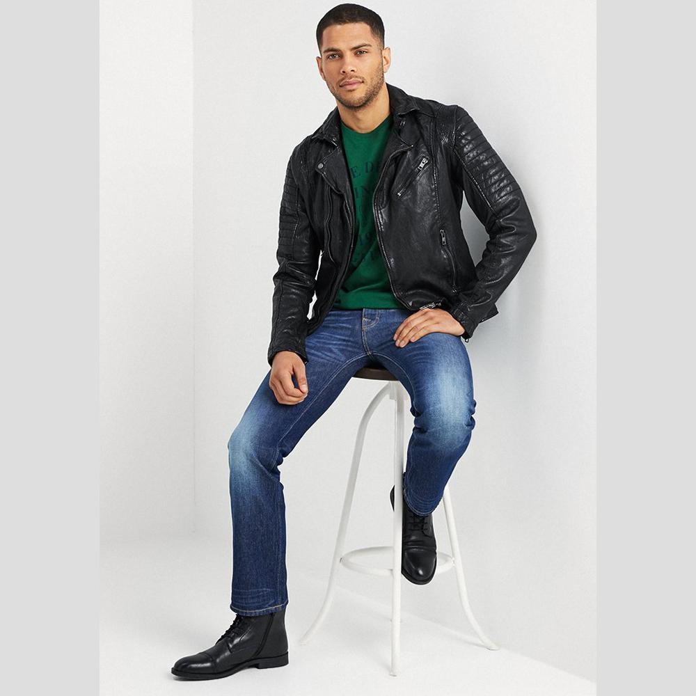The "Dale" Black Quilted | Premium Lambskin Luxury | Full Grain Apparel
