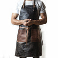 FlameFrenzy Leather Chef Apron