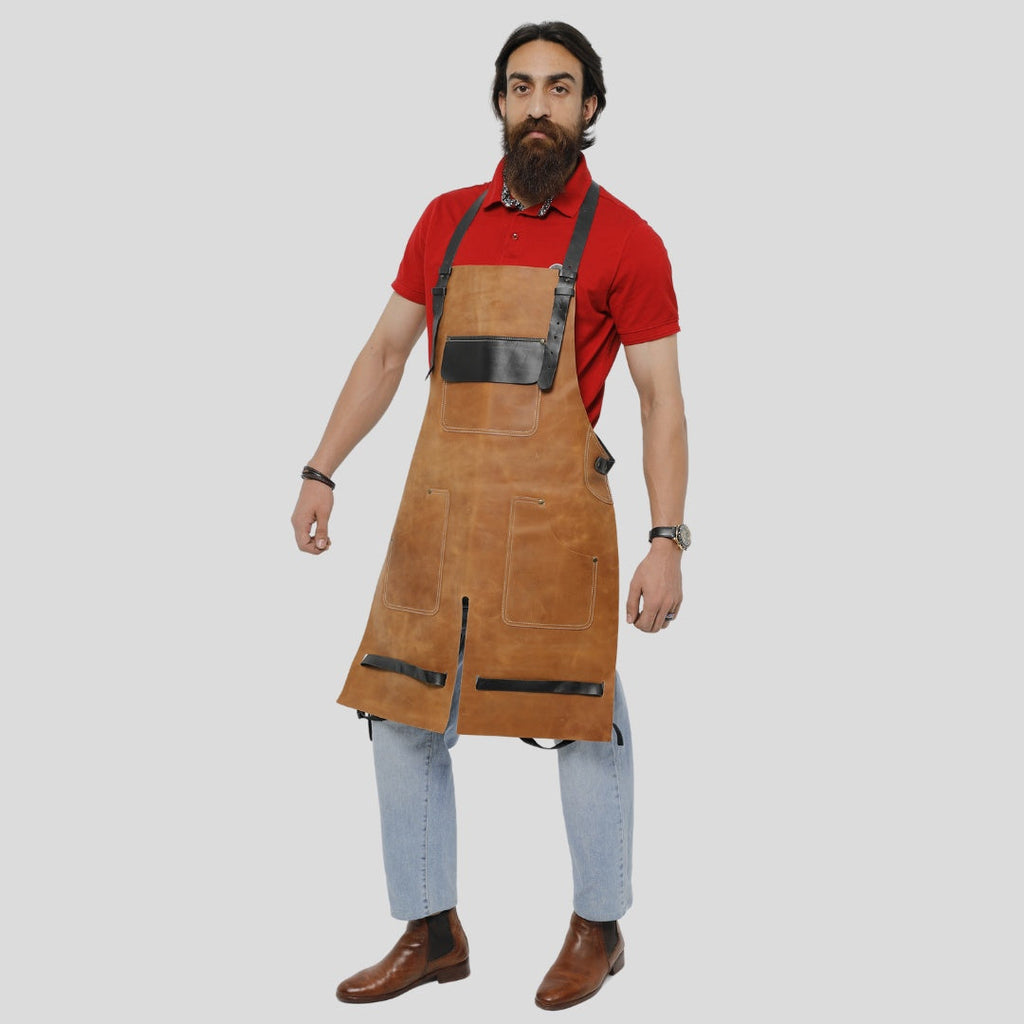Reinforced Blacksmith Apron Split Leg