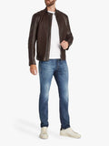 Men’s Chestnut Brown Leather Moto Jacket | Heritage Biker Identity | Full Grain Apparel