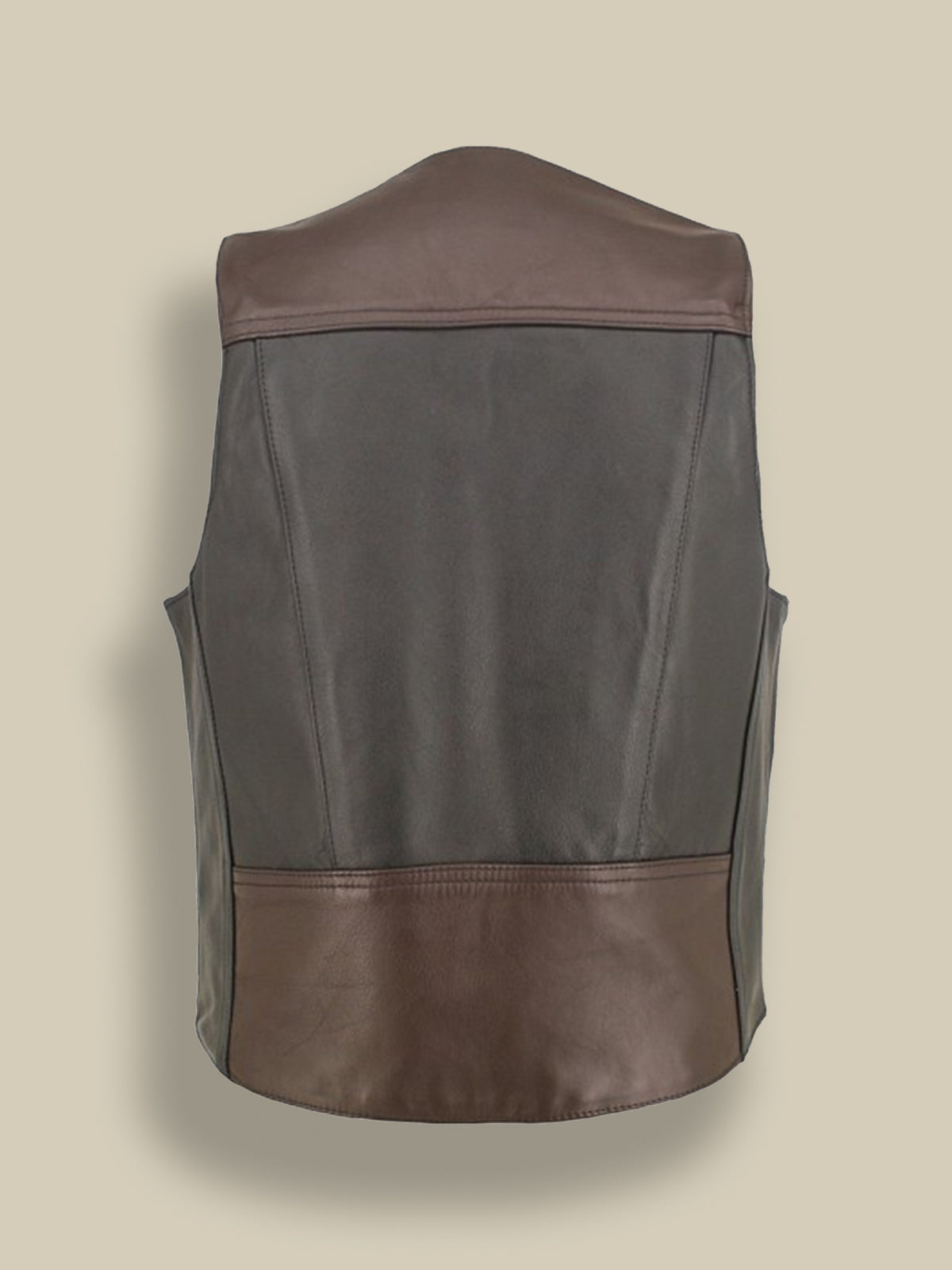 Men’s Heritage Vintage Leather Vest | Distressed Antique Gilet | Full Grain Apparel
