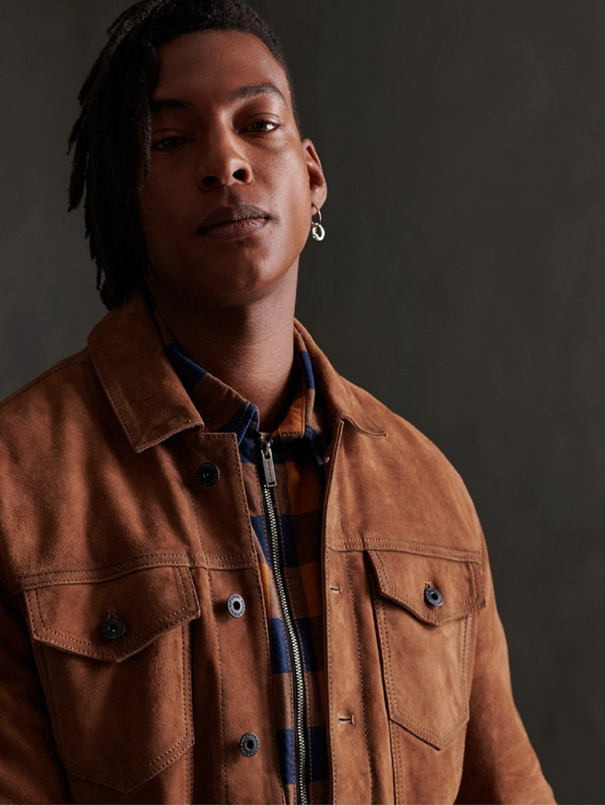 Men’s Roasted Cocoa Brown Leather Racer | Rugged Urban Identity | Full Grain Apparel
