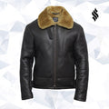 Men’s Aviator RAF B3 Shearling Sheepskin Flying Bomber Jacket | Vintage Combat Heritage | Full Grain Apparel