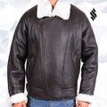Men’s B3 Aviator Shearling Sheepskin Leather Flying Jacket | Rugged Winter Heritage | Full Grain Apparel