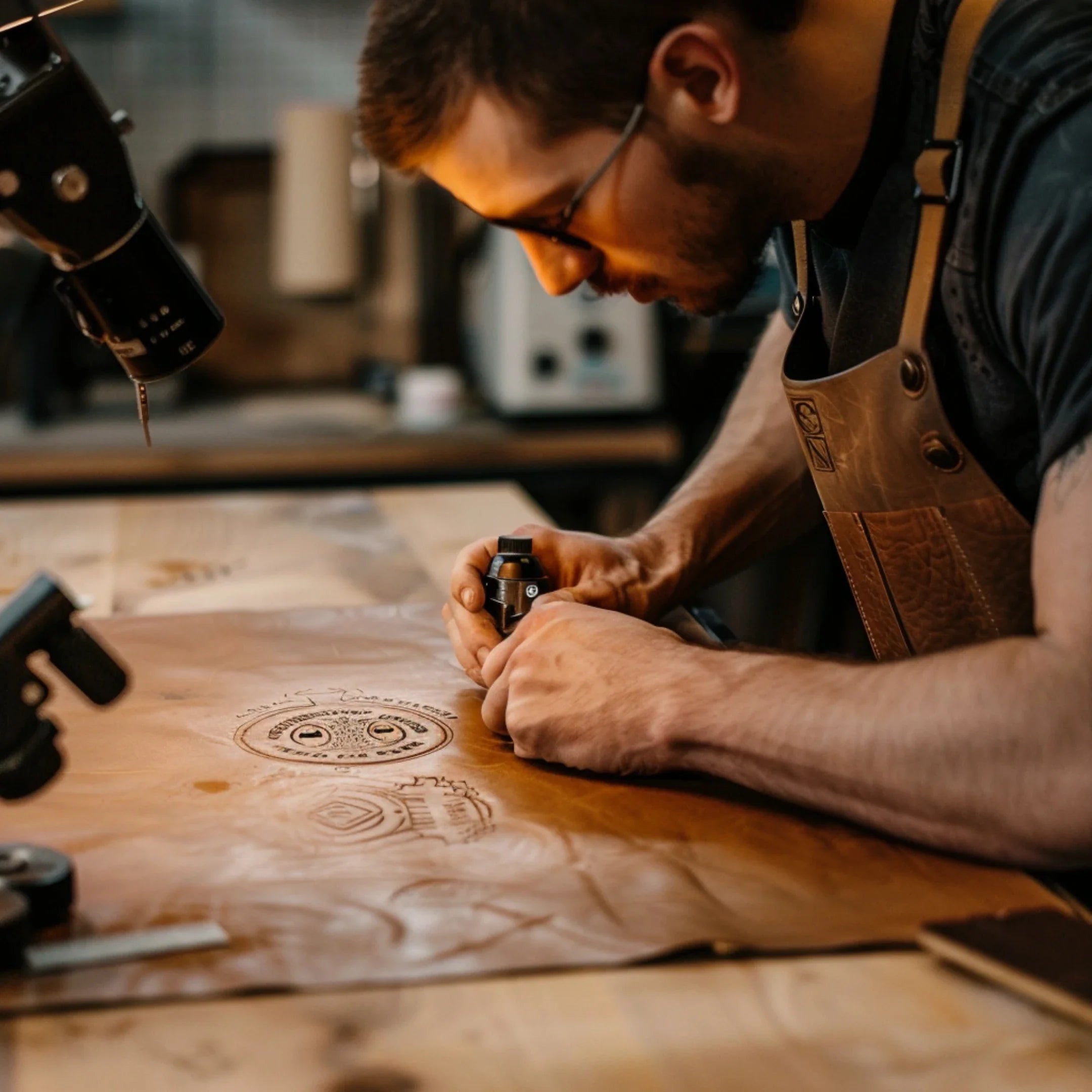Custom Engraving or Embroidery On Apron