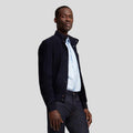 Men’s Quinton Blue Suede Leather Jacket | Full Grain Apparel