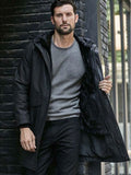 Men’s Oversize Hooded Mink Fur Parka | Long Winter Fur Overcoat | Full Grain Apparel