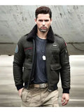 Men’s Airforce Flight Jacket | Premium Winter Coat | Full Grain Apparel