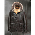 Men’s B3 Leather Bomber | Shearling Trench Coat | Full Grain Apparel