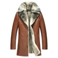 Men’s Lambskin Liner Coat | 100% Genuine Leather Sheepskin Jacket | Full Grain Apparel