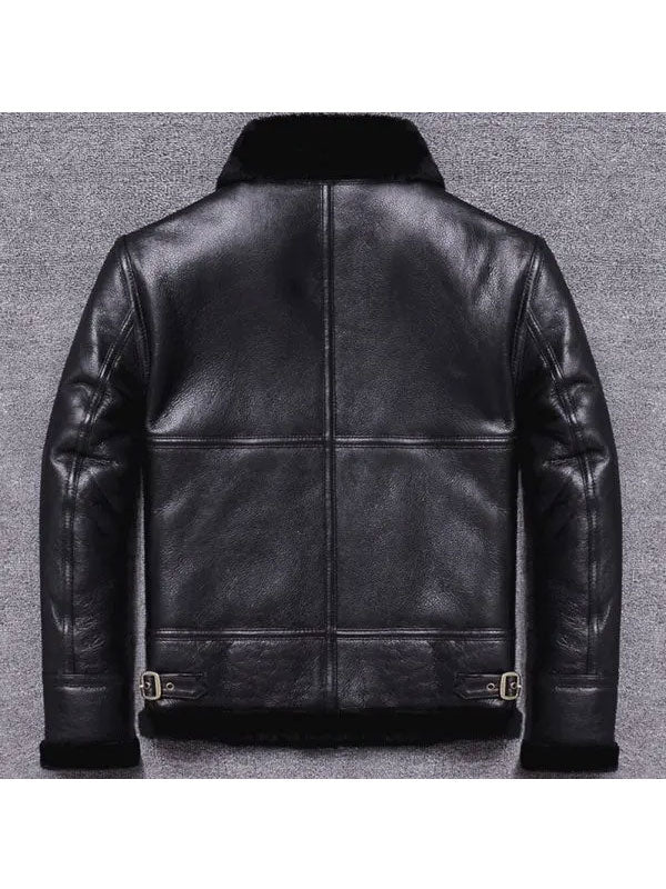 Men’s Sheepskin Winter Fur Coat | Premium Leather Jacket | Full Grain Apparel