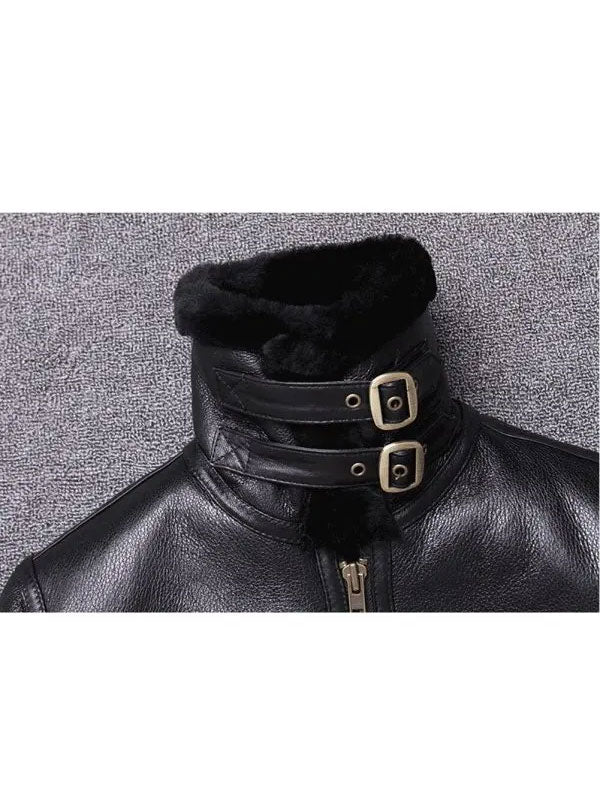 Men’s Sheepskin Winter Fur Coat | Premium Leather Jacket | Full Grain Apparel