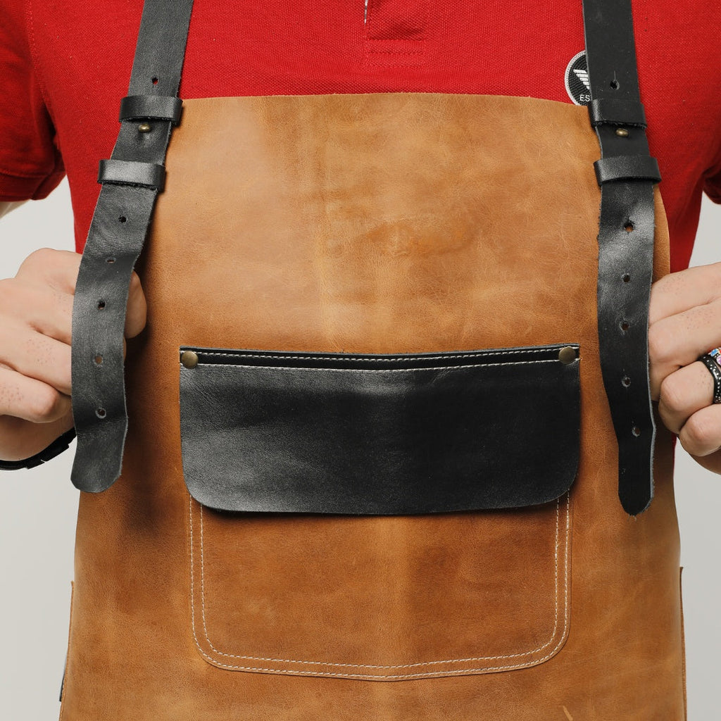 Reinforced Blacksmith Apron Split Leg