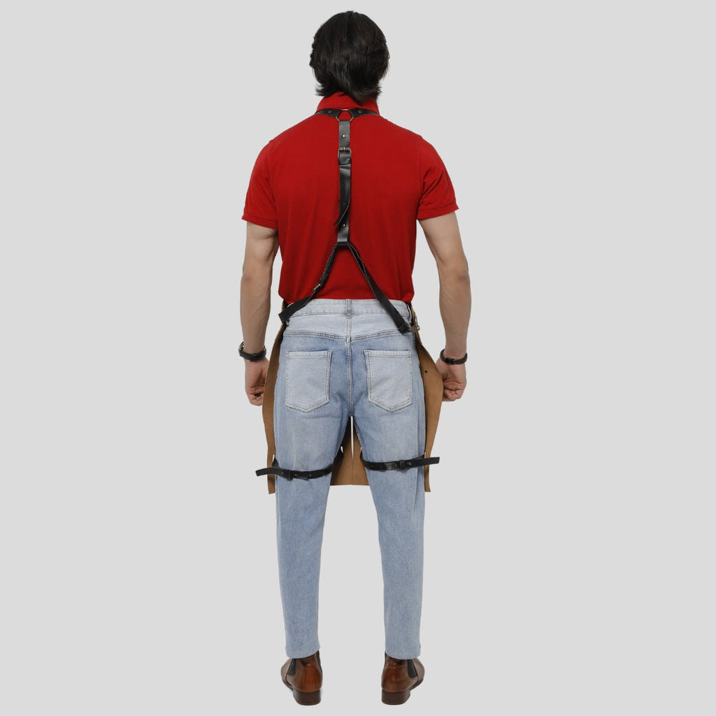 Reinforced Blacksmith Apron Split Leg